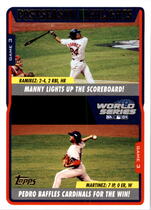 2005 Topps Base Set Series 2 #733 Pedro Martinez|Manny Ramirez