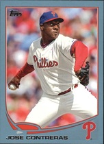 2013 Topps Blue Wal-Mart Exclusive #152 Jose Contreras