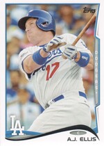 2014 Topps Base Set Series 2 #519 A.J. Ellis