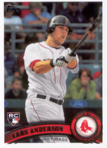 2011 Topps Base Set Series 1 #254 Lars Anderson