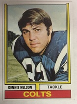1974 Topps Base Set #334 Dennis Nelson