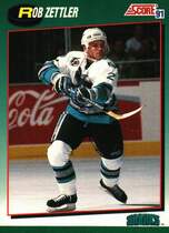 1991 Score Traded #93 Rob Zettler