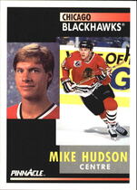 1991 Pinnacle French Factor #38 Mike Hudson