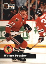 1991 Pro Set Base Set #44 Wayne Presley