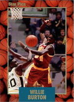 1990 Star Pics College Top Picks #27 Willie Burton