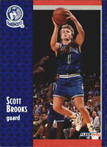 1991 Fleer Base Set #318 Scott Brooks