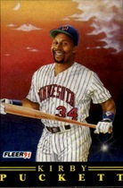 1991 Fleer Pro-Visions #1 Kirby Puckett