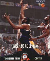 1997 Score Board Rookies #22 Lorenzo Coleman
