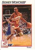 1991 NBA Hoops Base Set #3 Sidney Moncrief