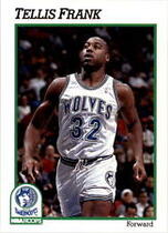 1991 NBA Hoops Base Set #396 Tellis Frank