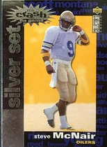 1995 Upper Deck Collectors Choice Crash The Game Silver Redeem #C10 Steve McNair