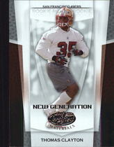 2007 Leaf Certified #175 Thomas Clayton