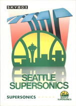 1991 SkyBox Base Set #375 Sea. SuperSonics