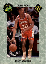1991 Classic Draft Picks #2 Billy Owens