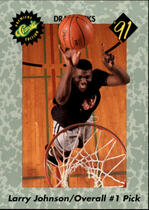 1991 Classic Draft Picks #44 Larry Johnson