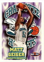 1997 NBA Hoops Hoops #214 Matt Geiger