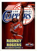 1997 NBA Hoops Hoops #254 Rodney Rogers