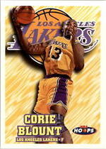 1997 NBA Hoops Hoops #257 Corie Blount
