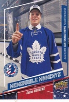 2017 Upper Deck National Hockey Card Day USA #USA-16 Auston Matthews