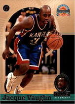 1997 Score Board Autographed BK #38 Jacque Vaughn