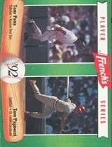 1992 Frenchs #9 Tom Pagnozzi|Tony Pena