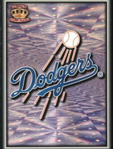 1996 Pacific Prisms Team Logo #11 Dodgers