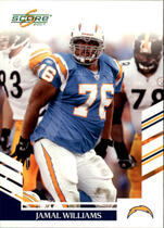 2007 Score Base Set #287 Jamal Williams