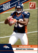 2010 Donruss Rated Rookies #27 Demaryius Thomas