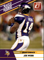 2010 Donruss Rated Rookies #55 Joe Webb