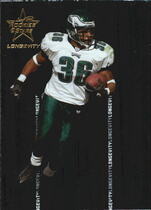 2005 Leaf Rookies and Stars Longevity #72 Brian Westbrook