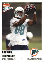 2003 Fleer Platinum #160 Derrius Thompson