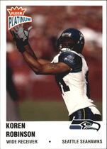 2003 Fleer Platinum #150 Koren Robinson