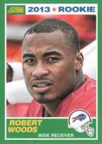 2013 Score Base Set #418 Robert Woods