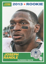 2013 Score Base Set #381 Joseph Randle