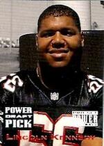 1993 Pro Set Power Draft Picks #PDP10 Lincoln Kennedy