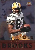 1997 Score Board Playbook By The Numbers #WR4 Robert Brooks