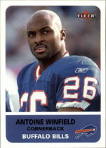 2002 Fleer Tradition Base Set #6 Antoine Winfield