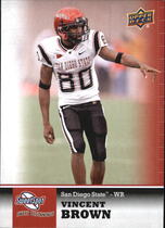 2011 Upper Deck Sweet Spot #59 Vincent Brown