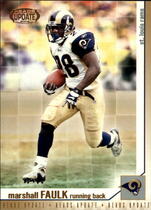 2002 Pacific Heads Update #139BWG Marshall Faulk