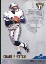 2001 Pacific Titanium Retail #44 Charlie Batch
