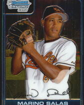 2006 Bowman Chrome Prospects Series 2 #BC185 Marino Salas