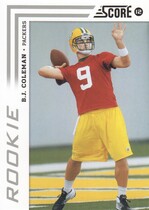2012 Score Base Set #305 B.J. Coleman