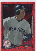 2014 Topps Red Hot Foil Series 2 #650 Jacoby Ellsbury