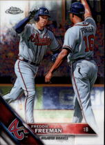 2016 Topps Chrome #10 Freddie Freeman