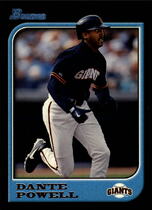1997 Bowman Base Set #166 Dante Powell