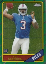 2013 Topps Chrome 1986 #18 Ej Manuel