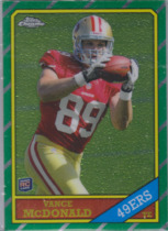 2013 Topps Chrome 1986 #34 Vance Mcdonald