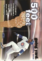 1999 Fleer Tradition Going Yard #13GY Sammy Sosa