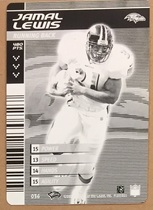 2001 NFL Showdown 1st Edition Monochrome #36 Jamal Lewis