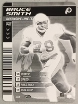 2001 NFL Showdown 1st Edition Monochrome #460 Bruce Smith